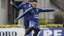 Imagen de Scaloni aguarda por Lautaro Martínez, mientras busca un reemplazo para Acuña