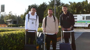 Di María, Messi y Paredes se sumaron al plantel argentino, de cara a las próximas fechas de las Eliminatorias. 

Foto: gentileza 