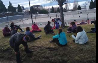 La Fundación Proyecto Nahuel Rosa promueve el remo con bote.