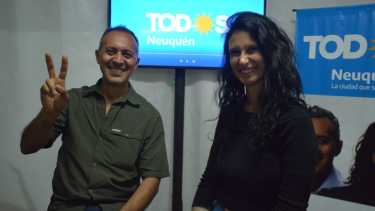 "Aspiramos a construir una opción de poder y de gobierno en la ciudad y de provincia", señaló el concejal reelecto Marcelo Zuñiga. Foto: Yamil Regules.