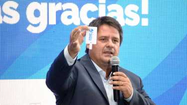 El intendente Mariano Gaido presentó el presupuesto para el año que viene (foto Florencia Salto)