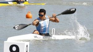 Agustín Rodríguez le dio la primera medalla a la Argentina en el Mundial de Canotaje