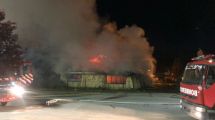 Imagen de Nuevo ataque incendiario en El Bolsón: ardió el Club Andino