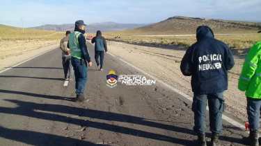 Los cuatro jóvenes iban desde Zapala a Las Lajas, donde vivían. (Gentileza Policía)