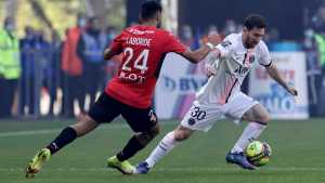 Rennes sorprendió a PSG: lo venció 2 a 0 y le quitó el invicto