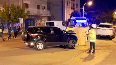 El vehículo con el que Codegoni atropelló a Pedro Leiva. Foto: Gentileza