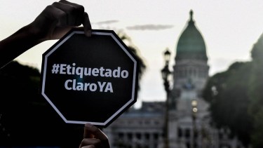 El martes se debatirá el etiquetado frontal en Diputados. 