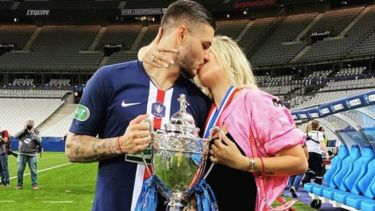 Icardi habría viajado a Milán para arreglar las cosas con Wanda Nara.-