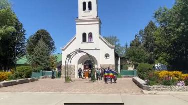 En noviembre del 2020 la capilla fue atacada por personas identificadas con la causa mapuche. Ahora se trató de un incidente menor. Archivo