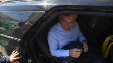 El expresidente Mauricio Macri llega a Dolores para declarar por la causa de espionoje