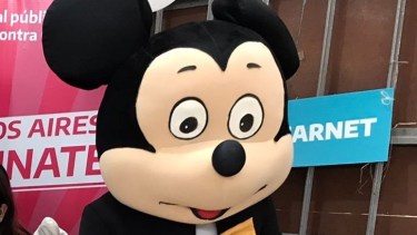 La curiosa imagen del personaje de Disney llamó la atención de las redes sociales.-