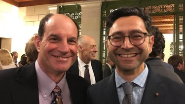 David Julius y Ardem Patapoutian, ganadores del premio Nobel en Medicina. 
