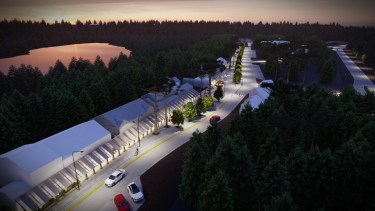 Villa Pehuenia: así lucirá su renovado paseo comercial a cielo abierto