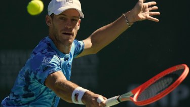 Diego Schwartzman llegó a cuartos de final por primera vez en Indian Wells pero no se conforma y quiere avanzar. 