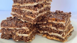 Hacé este turrón de avena sin manteca que la rompe