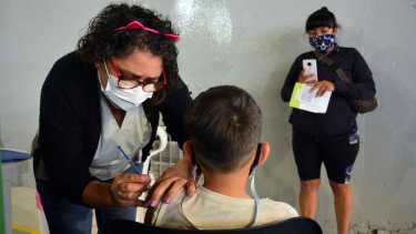 La tasa de vacunación es baja en los más chicos. Foto: archivo