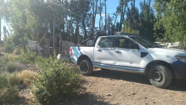 Personal policial trabaja en el lugar. (gentileza) 