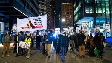 Las protestas se hiciron sentir en diferentes ciudades de Estados Unidos. (Foto: AP)