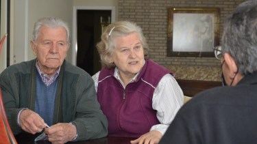 Atilio Matcovich y Norma Quintans dijeron que nunca fueron citados por la justicia. (Foto Néstor Salas)