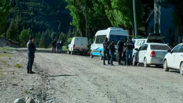 La Policía y fiscales estuvieron cerca del lugar del homicidio de Elías Garay el día del crimen, el 21 de noviembre pasado. Hoy realizan una inspección ocular. Archivo