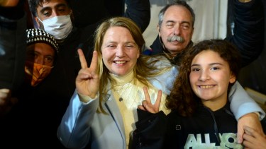 Ana Marks confía en que el escrutinio definitivo la ubique por encima de Aníbal Tortoriello. (Foto: Chino Leiva)