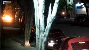 Un detenido por el ataque con bombas molotov a la sede del diario Clarín