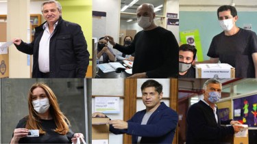 Elecciones 2021: así votaron los principales dirigentes del oficialismo y la oposición