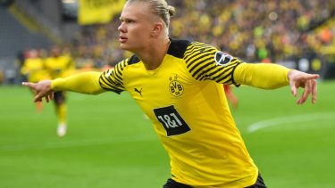 Erling Haaland se convertirá en uno de los nuevos refuerzos del Manchester City para encarar la próxima temporada. Gentileza.