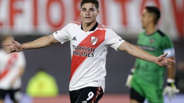 Julián Álvarez metió cuatro goles y se ratifica como el goleador y figura de la Liga Profesional. 