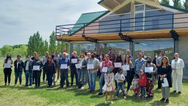 Se completó la capacitación a voluntarios de la Guardia Ambiental de Regina