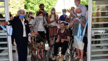 En el corte de cintas se vivieron momentos de emoción entre los presentes. Foto: Andrés Maripe