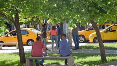 El último incremento en Neuquén en taxis fue en junio. (foto archivo Florencia Salto) 