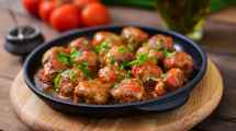 Imagen de Albóndigas en salsa de tomate