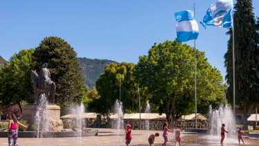 San Martín de los Andes ya tiene gran cantidad de reservas para  el verano. Foto: Patricio Rodriguez.