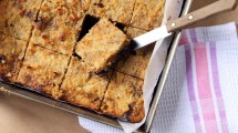Imagen de Sin Tacc: una receta de brownies de dulce de leche y coco