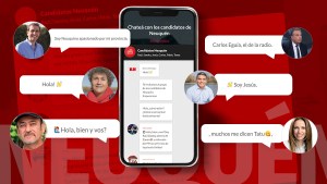 Entrá al grupo de WhatsApp de los candidatos de Neuquén