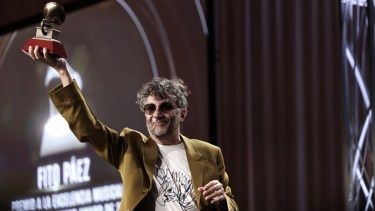 Fito Páez: "recibir este premio es una enorme responsabilidad"
