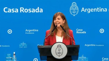 La portavoz se refirió en Twitter acerca los festejos de este mediodía. Foto archivo