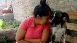 Malen, la cachorra que después de 5 años se reencontró con su familia