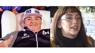 "Conozco bastante de su pasado, así que no soy su fan. Mi padre y mi abuelo sí lo son", dijo Nicki Nicole sobre Maradona. 