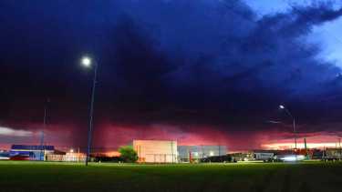 Hay alerta amarillo por tormentas en el Alto Valle.  