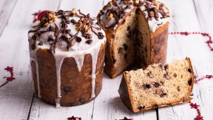Pan dulce integral vegano de trigo sarraceno