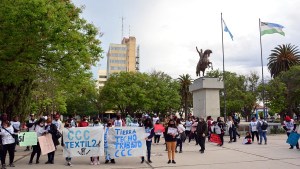 Marcharon en Viedma en defensa de la tierra y los derechos Mapuches-Tehuelches