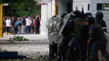 Miramar: incidentes y represión en la marcha por justicia para Luciano Olivera