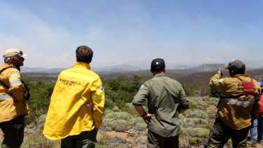 El incendio en Aluminé pudo ser contenido 47 días después. Foto: Plan Nacional del Fuego 