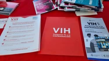 La actividad realizada en el Paseo de la Costa. Foto: FacebookSubseDDHHDyPC 