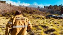Imagen de Llegó a Neuquén el humo del incendio forestal de Aluminé