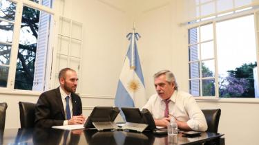 El presidente y el ministro van de reunión en reunión luego del revés al presupuesto. (Archivo - Gentileza).-