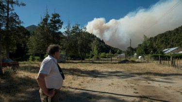 El incendio se desató a partir de la tormenta eléctrica del 7 de diciembre. Foto: archivo 