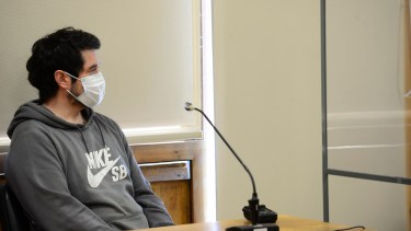 Matías Vázquez fue condenado en septiembre pasado por el homicidio culposo agravado de Lucas Caro y ahora quedará libre por acuerdo de las partes. Foto: Chino Leiva